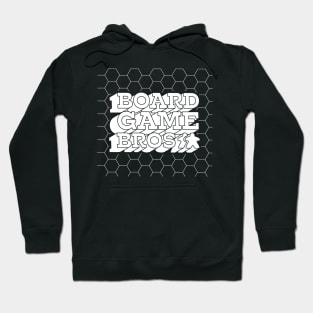 Retro Board Game Bros White Logo Hoodie